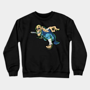 samurai skull Crewneck Sweatshirt